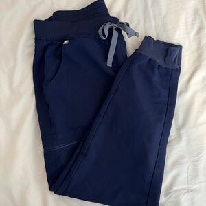 FIGS Zamora Jogger Scrub Pants in Navy